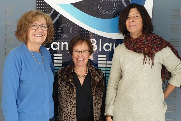 Maria Dracma, invitada en el espacio de la FEGP en Canal Blau Ràdio